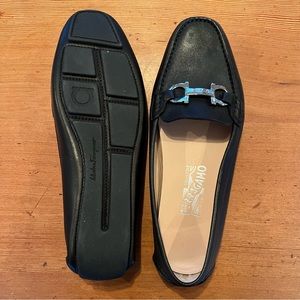 Black Ferragamo Salvatore Loafers